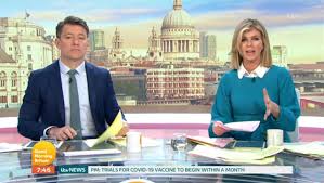 Good morning britain is a morning news and topical show broadcast on itv. Gmb S Kate Garraway Responds To Viewer Calls To Self Isolate