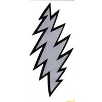 Bowie Lightning Bolt Patch Gypsy Rose