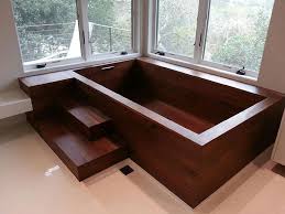 wooden bathtubs bored panda
