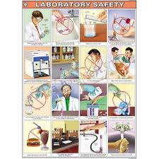 Laboratory Safety Chart 70x100cm