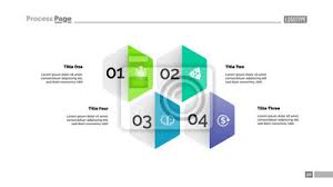 Sind alle sechs seiten gleich lang, spricht man von einem gleichseitigen sechseck. Vier Sechseck Step Chart Slide Vorlage Fototapete Fototapeten Workflow Profitieren Investitionen Myloview De