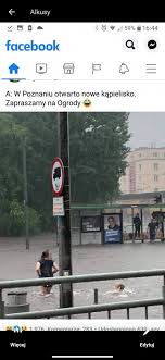 Nad stolicą wielkopolski przeszła potężna ulewa, która zalała dzielnicę rataje. V5kjac1xhrimum