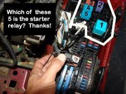 Fail to cut off power; Which Is The Starter Relay Camry Forums Toyota Camry Forum