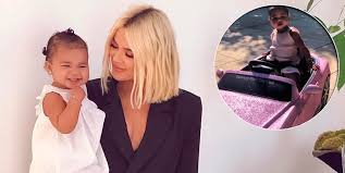 My sweet and special baby true will never be put in the middle of him and i. Khloe Kardashian Gifts Her Daughter True Thompson A Mini Bentley