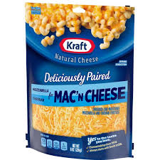 Each being uniquely delicious, no matter which one you try, nurpur cheese will always leave you craving for more. Kraft Expertly Paired Shredded Mozzarella Cheddar Cheese