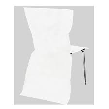 Housse de chaise mariage économique blanche vendue par 6 ou par 24 avec ou sans les noeuds de housse de chaise. 24 Housses De Chaise Mariage Jetables Eco Blanches 1001 Deco Table