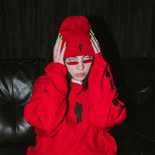 Sudadera Con Capucha Roja In 2020 Red Aesthetic Billie Billie Eilish