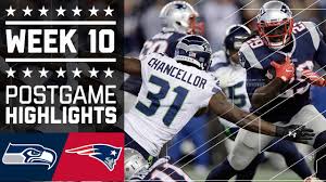 Who is the quarterback for the seattle seahawks? Seahawks Vs Patriots Nfl Week 10 Game Highlights Youtube