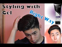 Buy tresemmé hair styling gels and get the best deals at the lowest prices on ebay! The Right Way To Use Hair Gel How To Use Hair Gel How To Apply Hair Product Youtube