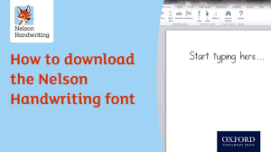 Choose a font and let's teach our youngins' how to write! How To Download The Nelson Handwriting Font Youtube