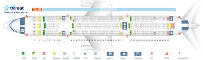 62 Explicit Air Transat Plane Seating Chart