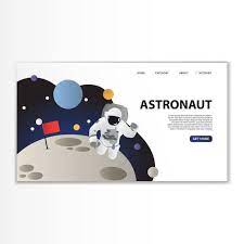 الفضاء الهبوط على قوالب رواد الفضاء astronaut space suit clip art