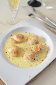 Recette Noix De Saint Jacques Au Champagne 750g Recette Recettes De Cuisine Recette Noix Cuisine
