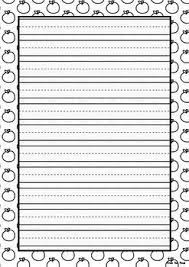 Once you have chosen the lined paper template that you want to print you can then download it as an image file (png) or as a pdf file. Free Writing Paper With Borders For Kids Collection Of Free Printable Border Designs For Paper 47