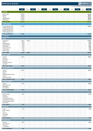 Personal Budget Spreadsheet Free Template For Excel