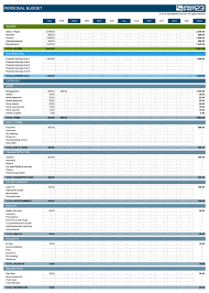 personal budget spreadsheet free template for excel