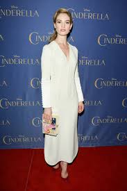 So far it's been a very good day for girls who love princesslike fashion (if you haven't seen yet, there's news to digest!). Lily James Best Princess Style On The Cinderella Red Carpet