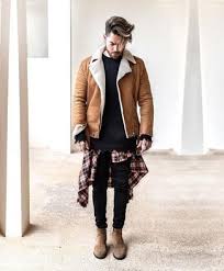 ^'s board brown chelsea boots outfit on pinterest. Tan Suede Chelsea Boots Winter Outfits For Men 27 Ideas Outfits Lookastic