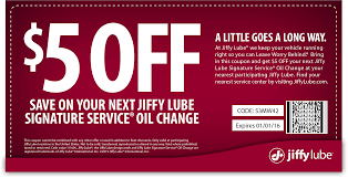 5 Off An Oil Change At Jiffy Lube Oil Change Cooking Games For Kids How To Cook Corn