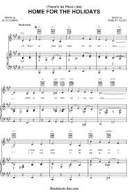 Home For The Holidays Sheet Music Christmas Carol Holiday Sheet Music Sheet Music Christmas Sheet Music