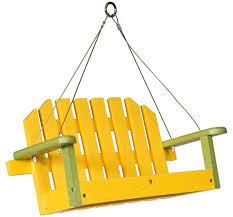 Swingarm usa specializes in designing feeder poles that affix easily to your porch or deck. Durable Poly Lumber Porch Swing Bird Feeder