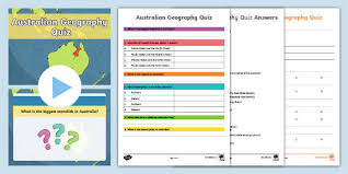We're about to find out if you know all about greek gods, green eggs and ham, and zach galifianakis. Australian Geography Quiz Pack