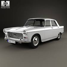 3d Model Of Peugeot 404 Berline 1960 Berline Vintage Cars Classic Cars
