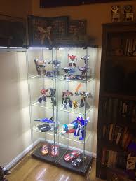 Ceiling lights can't emphasize your display area as well as led display and cabinet lights. Coreplex Rambling From Inside The Grid Led Lighting Diy For Ikea Detolf Cabinets Ikea Detolf Display Cabinet Lighting Led Lighting Diy