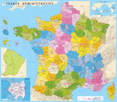Des cartes de france gratuites, les régions et départements de france, les routes et villes de france, le relief, le découpage cantonal, les nouveaux bassins de vie ou encore les académies, les arrondissements et les circonscriptions électorales. L Ign Edite La Nouvelle Carte De La France Administrative Et Calcule Les Centres Geographiques De