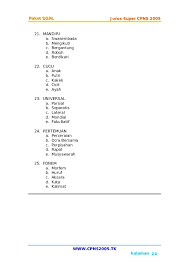 Hasil gambar untuk soal anak tk anak dan pengasuhan anak. Contoh Soal Bahasa Indonesia Untuk Anak Tk