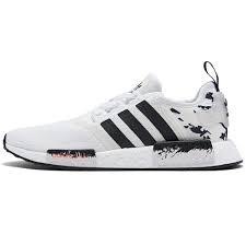 Buy Adidas Big Kids Nmd R1 Casual Shoes White Black Signal Coral Numeric 6 At Amazon In