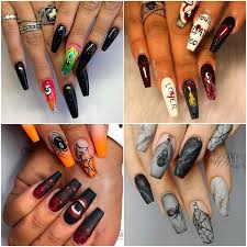 Pics of natural acrylic nails. Buy Natural Acrylic Nail Tips Coffin Nail Tips Btartbox 500pcs Artificial Ballerina Shaped Fake Nails Half Cover False Nail With Case For Nail Salons And Diy Nail Art 10 Sizes Online