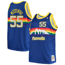 The nuggets compete in the national basketball association (nba). Dikembe Mutombo Denver Nuggets Mitchell Ness Big Tall Hardwood Classics Jersey Royal Walmart Com Walmart Com