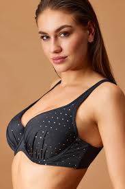 Dámské dvoudílné plavky Maia Glitter Black