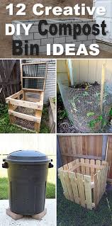 12 Creative Diy Compost Bin Ideas The Garden Glove Compost Bin Diy Diy Compost Garden Compost