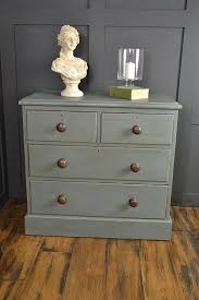 This Antique Pine Chest Of Drawers Has Been Painted In A Mix Of Annie Sloan Abbusson Blue Coc Shabby Chic Dresser Shabby Chic Chest Of Drawers Pine Furniture