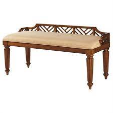 The tommy bahama brand is legendary for its sophisticated interpretation of inspired island living. Tommy Bahama Home Island Estate Plantain Bed Bench In Plantation 531 536 01