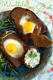 Rindstatar auf kartoffeltrüffelmousseline mit trüffelöl und spiegelei. Osterrrezept Wachteleier Im Brot Aus Der Pfanne Der Magische Kessel