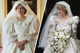 Their relationship finally ended in 1996 and diana notoriously stated that there were three people in the marriage when it came to prince. The Crown Recreated Princess Diana S Wedding Look