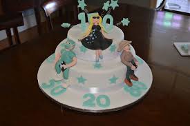 Joint Birthday Cake For Mother And Daughter 150th Birthday Cake For Joint 20th 50th And 80th Grandfather Father And Daughter Cake Birthday Parties Birthday Cake