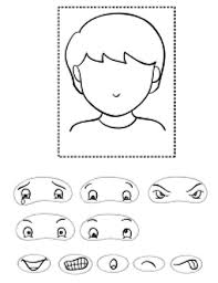 Duygular Boyamasayfasi Okuloncesi Duygular Okul Boyama Sayfalari
