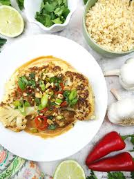 Thai-Inspired Cauliflower Steak