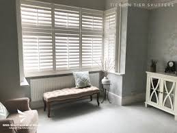Record the shortest height of the three. Bay Window Tier On Tier Shutters Sgs Shutters And Blinds Project