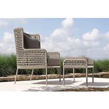 Sized to economize space without sacrificing style or comfort. Powder Coated Aluminum Rope Outdoor Chair With Ottoman China Rope Woven Furniture Garden Sofa Chair Made In China Com