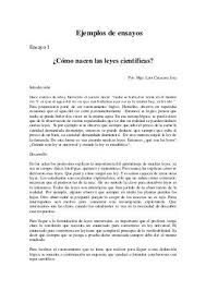 Sustantivo de género exclusivamente masculino, que lleva los ensayo general nm + adj mf. Como Elaborar Un Ensayo Y Ejemplos Preparado Por Luis Catacora Lira Ejemplos De Ensayos Ensayo Cientifico Ensayo