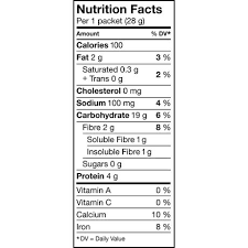 Food packaging often highlights the ingredients or qualities that sell the product. Quaker Regular Instant Oatmeal Walmart Canada