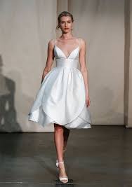 Style Camellia Cocktail Petal Skirt Silk Mikado Cocktail Dress In 2020 Short Wedding Dress Knee Length Wedding Dress Cocktail Dress Wedding