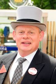 Martin Clunes wears a top hat during day five of the Royal Ascot Horse Races