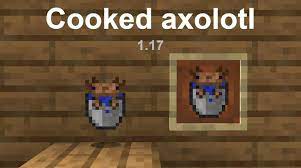 This mod will stay as 1.12.2 for now and the developer will improve on the . Cooked Axolotl Mod 1 17 Minecraft Mod