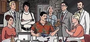 Jon benjamin), un agente secreto irreverente y disfuncional y siete de sus colegas: Archer 2009 Tv Series Wikipedia